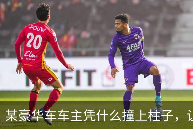 某豪华车车主凭什么撞上柱子，让车几秒钟起火，谁给他撞车的权利